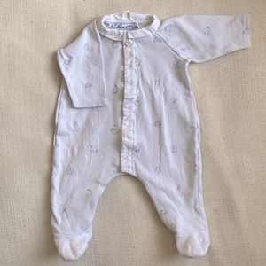 Tartine et Chocolat footie, sz 3 months